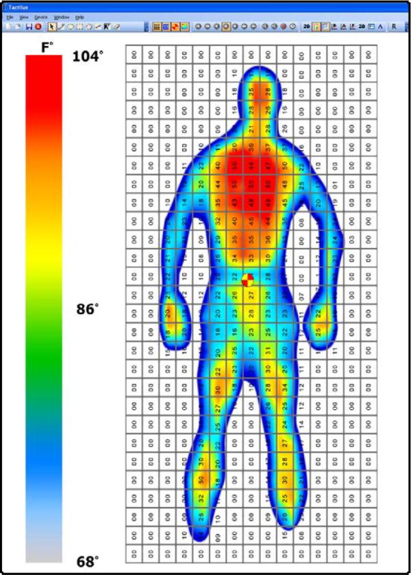 Tactilus温度分布系统