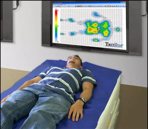 SPI压力分布采集系统