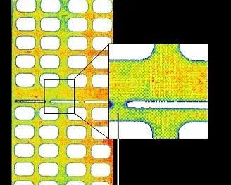 TOPAQ感压纸数据分析系统放大散热片高压区域