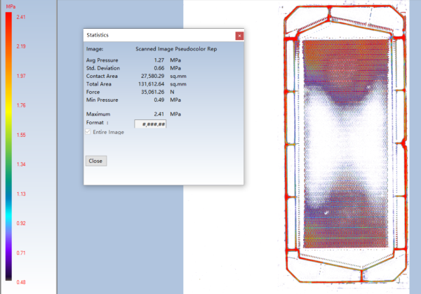 Topaq燃料电池压敏纸数据分析系统