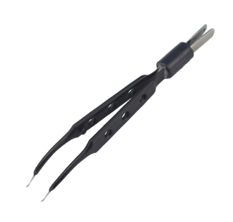 通弯头普通眼科双极电凝镊BF10