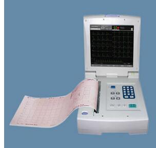 福田十二导自动分析心电图机 fx-7500