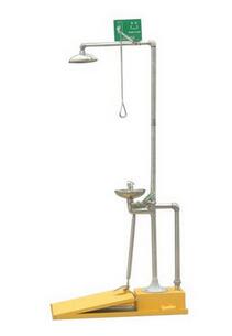 304防冻复合式冲淋洗眼器